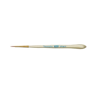 Renfert Takanishi Ceramist Brush, Size #1, Synthetic Bristle, 2/Pack, 17140001