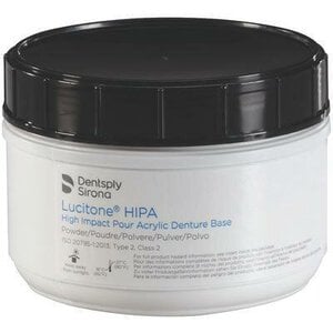 Lucitone HIPA Denture Base Acrylic, Light Shade, 500 g Jar
