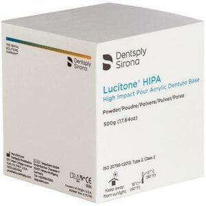 Lucitone HIPA Denture Base, Light Reddish Pink, 500 g Jar