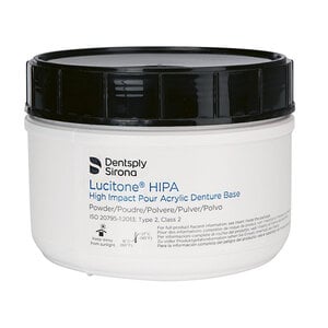 Lucitone HIPA Denture Base Acrylic, Dark Pink, 500 g