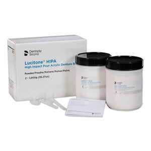 Lucitone HIPA Denture Base Acrylic, Original, 2000 g
