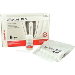 Septodont BioRoot RCS Root Canal Sealer, Biocompatible Calcium Silicate, Application Pack 0.2 mL (35)