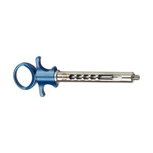 Septodont Petite Blue Aspirating Syringe, 1.8 mL, Blue