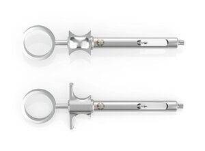 Septodont Eco Winged Aspirating Syringe, 1.8 mL, Stainless Steel