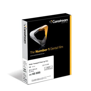 Carestream Health Roller Transport Clean Up Film, 8x10 inches, Pack of 100