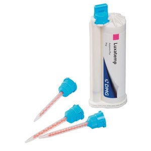 Luxatemp Automix Plus Temporary Crown and Bridge Material, Refill, Shade A1, 76g Cartridge with 15 Mixing Tips, 110401