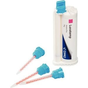 Luxatemp Automix Plus Temporary Crown and Bridge Material, Refill, Shade A3.5, 76g Cartridge with 15 Mixing Tips, 110403