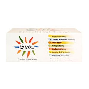 Glitz Prophy Paste, Strawberry, Medium Grit, 200/Pk