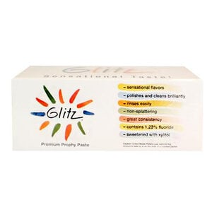 Glitz Prophy Paste, Medium Grit, Watermelon Flavor, Unit Dose Cups, 200/Pkg