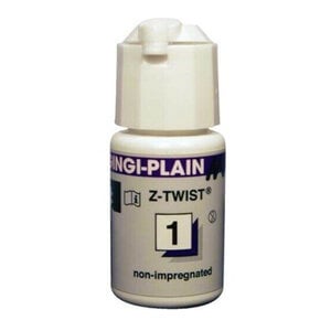 Gingi-Plain MAX Z-Twist Retraction Cord, Nonimpregnated, Size 1 Thin, 108 in.