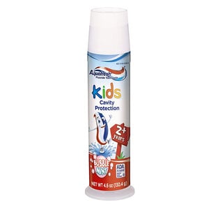 Aquafresh Kids Toothpaste Cavity Protection, 4 oz Tube