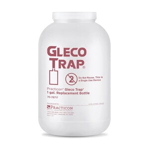 Gleco Trap® Replacement Bottles, 128 oz (1 Gallon), 9-3/4" Tall, 4/Case