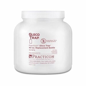 Practicon Gleco Trap 43 oz Replacement Bottles, Case of 6