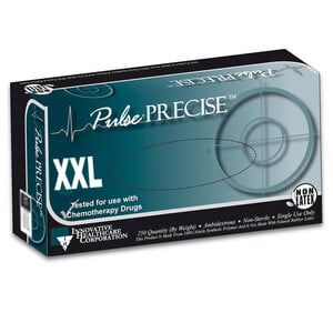 Pulse Precise Nitrile Exam Gloves, Lavender, XX-Large, Powder-Free, Textured, Non-Sterile, 230/Box