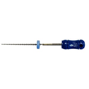 Kerr K-Files Stainless Steel, Size #30, 25mm, Blue, 6/Pkg, 06066