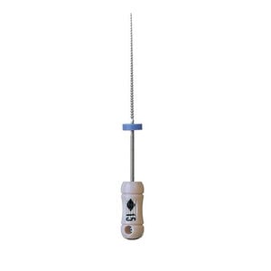 Kerr K-Files Stainless Steel Endodontic Hand Files, Size #15, 30mm, White, 6/Pack, 06152