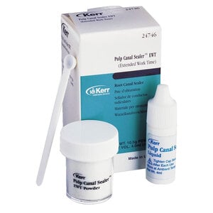 Kerr Pulp Canal Sealer EWT P&L, Powder & Liquid, 10.5g Powder / 4ml Liquid, #24746