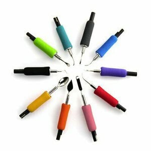 Kerr Cool Grips Assorted Ultra Waxer Grips, 3/Package