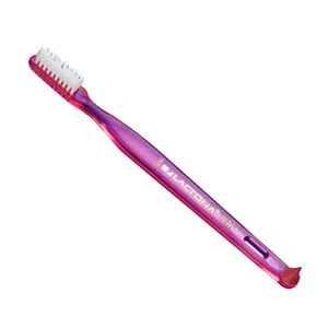 Lactona M39 Soft Natural Bristle Adult Toothbrush, 4-Row, 43 Tufts, 12/Pkg