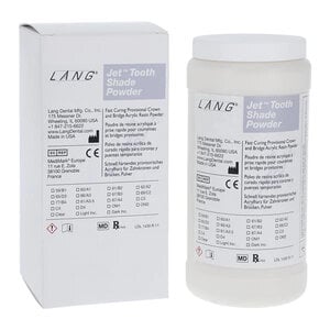 Lang Dental Jet Tooth Shade Acrylic Resin, Self-Cure, Shade 59/B1, 5 lb Refill