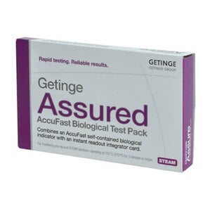 Assured AccuFast Biological Indicators and Test Pack, 25/Pkg