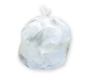 Medline High-Density Can Liner, Natural, 10 mil, 20-30 gal, 30" x 37", 250/Bx, Case of 500