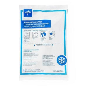Medline STD Instant Cold Pack, Standard, 5.75" x 9", Case of 24, 01KEZKNW1HDXABHEMW204ZG4GN