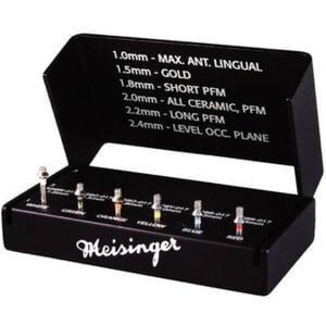 Meisinger Diamonds Occlusal Reduction Starter Kit, 6/Pk, 01KZ65A79RHCQD284ZDRN2BXEG