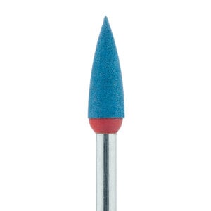 Meisinger 5-Step Diamond Impregnated Porcelain Polisher, Blue/Orange Flame, Medium Diameter, High Speed, 2-Pack