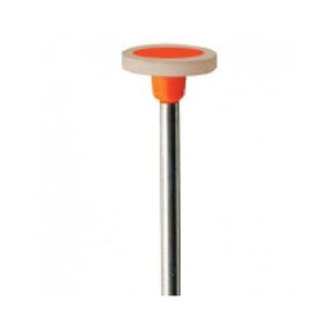 Meisinger Luster Diamond Flexible Polisher for IPS e.max – Wheel, Gray/Orange, Fine, High Shine, 11.0 mm, DPO06, 2/Pkg