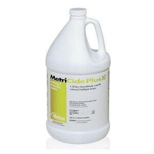 Metricide Plus 30 High-Level Disinfectant/Sterilant Solution, 2.5% Glutaraldehyde, 1 Gallon