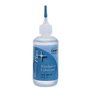 Midwest Plus Handpiece Lubricant, 2 oz Dropper Bottle, 380130