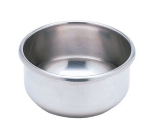 Miltex-Integra Sponge Bowl, 12oz, Stainless Steel, Round, 4-5/16" x 2-13/64"