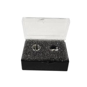 N-Tralig 30 Degree Adapter Hub for Anesthetic Syringe, Stainless Steel, Single, 76-56