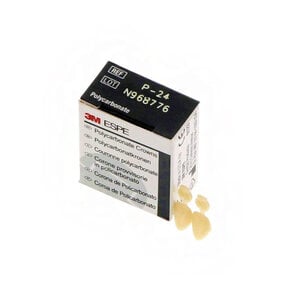 3M™ ION Polycarbonate Preformed Temporary Crowns, Upper Right Lateral, Size 24, Pkg/5
