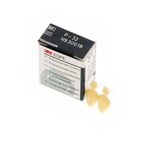 3M™ ION Polycarbonate Preformed Temporary Crown, Upper Right Cuspid, Size 32, Pkg/5
