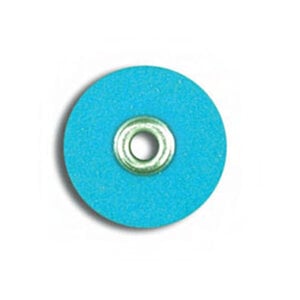 3M™ Sof-Lex™ Contouring and Polishing Discs, Pop-On, 1/2" Diameter, Fine (Medium Blue), 85/Pkg, 1982F