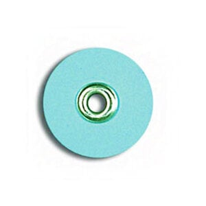 3M™ Sof-Lex™ Contouring and Polishing Discs, Pop-On, 1/2" Diameter, Superfine, Light Blue, 85/Pkg, 1982SF