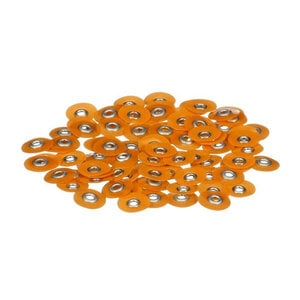 3M™ Sof-Lex™ Extra-Thin Contouring and Polishing Discs Refill, 1/2" Diameter, Superfine, Yellow, 85/Pkg, 2382SF