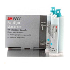 3M™ Paradigm™ Monophase VPS Impression Material Refill, 50 mL Cartridges, Pack of 2, 5312
