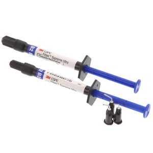 3M Filtek Supreme Ultra Flowable Restorative, Shade B2, Syringe Refill, 2 g, Pack of 2