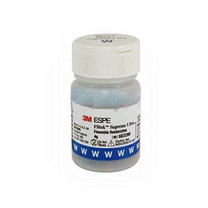 3M Filtek Supreme Ultra Flowable Restorative, Shade W, 0.20 g Capsules, Refill Pack of 20