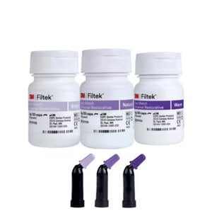 Filtek Easy Match Universal Restorative Kit, Assorted Shades, 60 Capsules (0.20 g each)