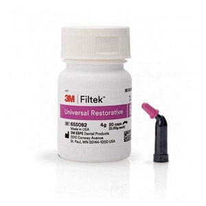 Filtek Universal Composite Restorative Capsules, Shade B2, 0.20 g, Refill Pack of 20