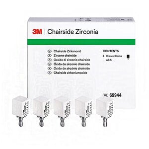 3M™ Chairside Zirconia for CEREC® Milling Block, 20mm, Shade A3.5, Pkg/1, 69944