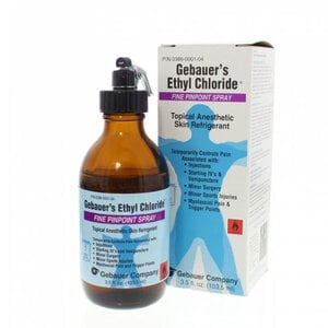 Gebauer's Pain Ease Ethyl Chloride Fine Pinpoint Stream Spray, 3.5 oz, 12/Box