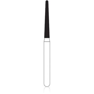 NTI Diamonds FG Coarse Green Round End Taper Bur, 850-014, Pkg/5