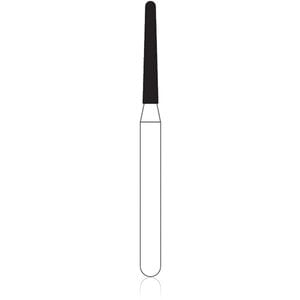 NTI Diamonds FG Coarse Green Round End Taper Bur, 856-012, Pkg/5