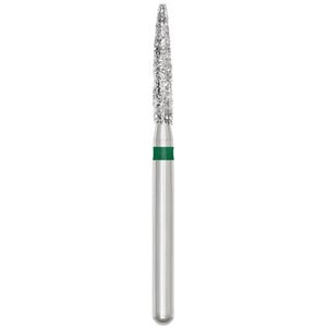 NTI Diamonds FG Coarse Green Flame Bur, 862-012, Pkg/5