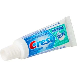 Crest Complete Multi-Benefit Whitening + Scope Toothpaste, Mint, 0.85 oz, Pack of 72